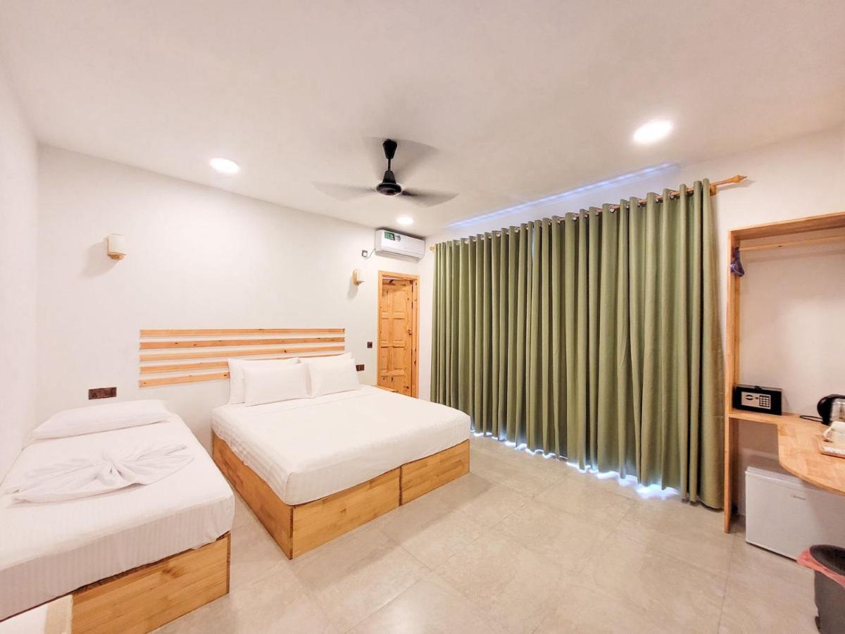 Thila Sky View - Guest House Thoddoo Eksteriør bilde